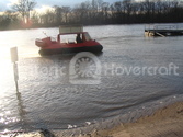 Rescue Hovercraft test flight