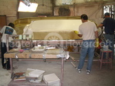 Hovercraft construction photo