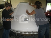 Picture Hovercraft cabin installation