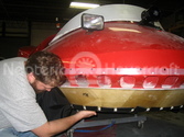 Hovercraft keel guard