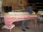 Hovercraft Inline Seat Construction