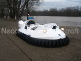 Hovercraft test flight