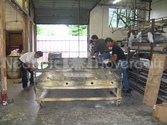 Photo Hovercraft hull bonding