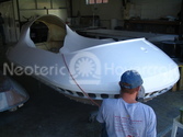 Buffing Hovercraft body photo