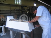 Picture Hovercraft seat construction