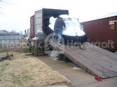 Shipping hovercraft