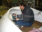 Buffing hovercraft
