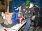 Hovercraft Seat Upholstery