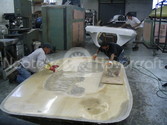 Hovercraft building
