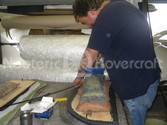 Upholstering Hovercraft Seats
