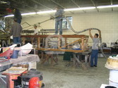 Foaming the hovercraft hull