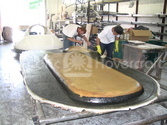 Hovercraft Hull Layup