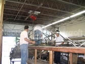 Hovercraft Hull Foaming