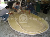 Construction of hovercraft hull and body
