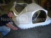 Hovercraft hull and body