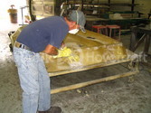 Hovercraft Foam Injection Port Sealing