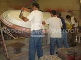 Building hovercraft body