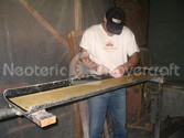 Hovercraft Inline Seat Construction