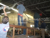 Hovercraft hull foam