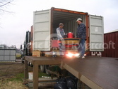 Shipping hovercraft