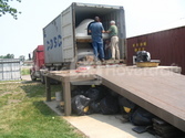 Shipping hovercraft