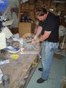 Hovercraft photo Handlebar steering assembly