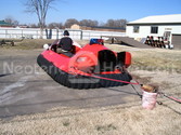 Rescue Hovercraft thrust test