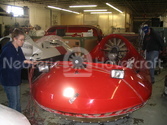 Six passenger hovercraft assembly