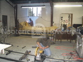 6 passenger hovercraft body mold frame construction