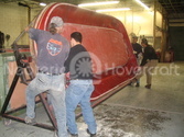 Rescue Hovercraft construction