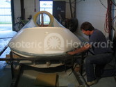 Six passenger Hovercraft construction