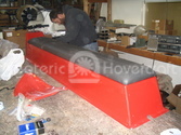 Hovercraft seat installation