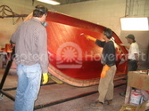 Hovercraft Body layup
