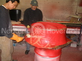 Hovercraft Bell Layup