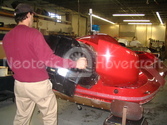 Hovercraft Thrust duct installation