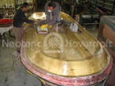 Six passenger Hovercraft hull construction