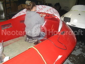 Photo Hovercraft construction Instrument panel 