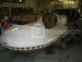 Manufacturing Neoteric Hovercraft body 