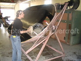 Hovercraft Body mold preparation