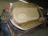 Hovercraft body construction