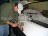 Hovercraft Skirt Installation
