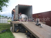 Shipping hovercraft
