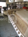 Hovercraft Hull-body Bonding Preparation