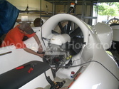 Hovercraft Exhaust system installation