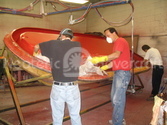 Photo Rescue hovercraft construction