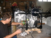 Hovercraft Engine Assembly