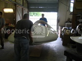Building hovercraft body