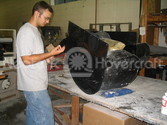 Constructing Hovercraft Thrust Duct