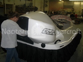 Hovercraft thrust duct assembly