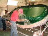 Hovercraft body construction